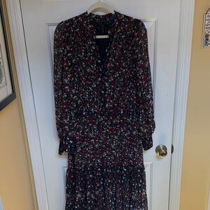 Floral Long Sleeve Dress